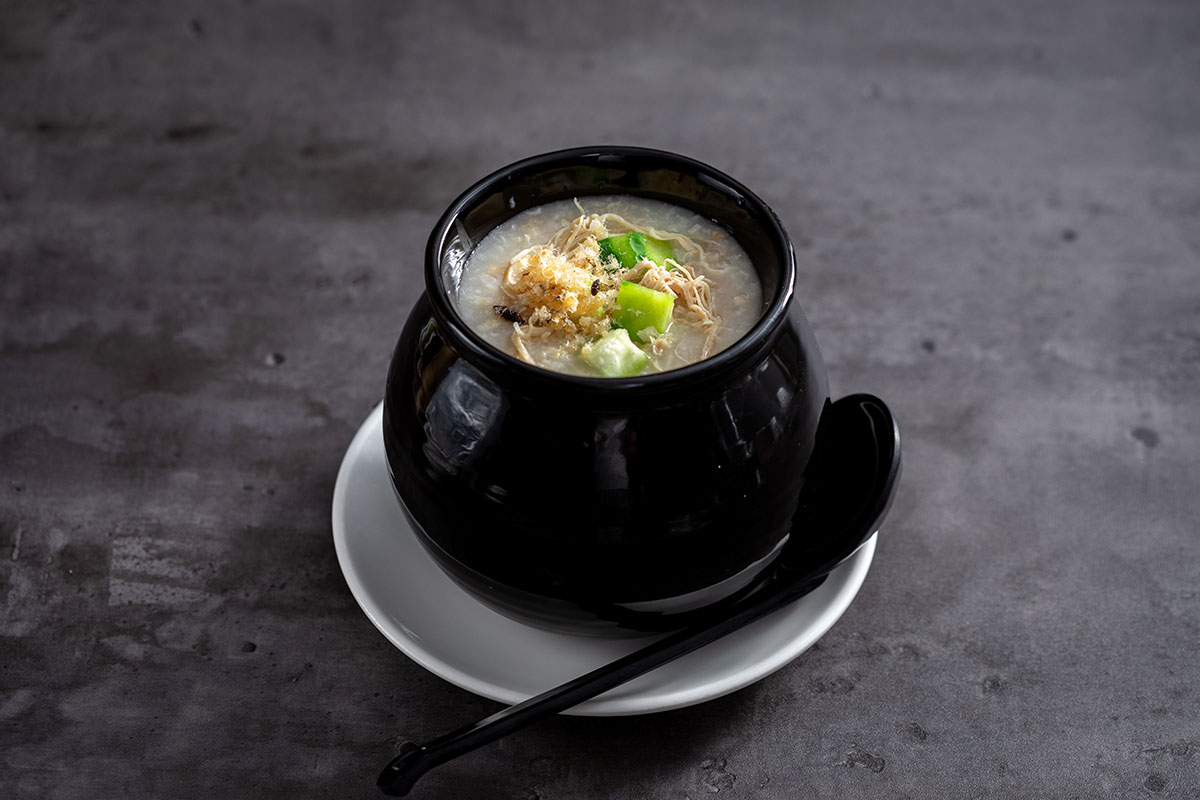 加料生拆鱼茸鸡丝粥